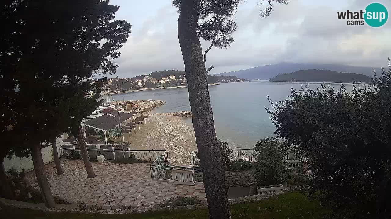 Webcam Lumbarda – Prvi Žal beach – Korčula