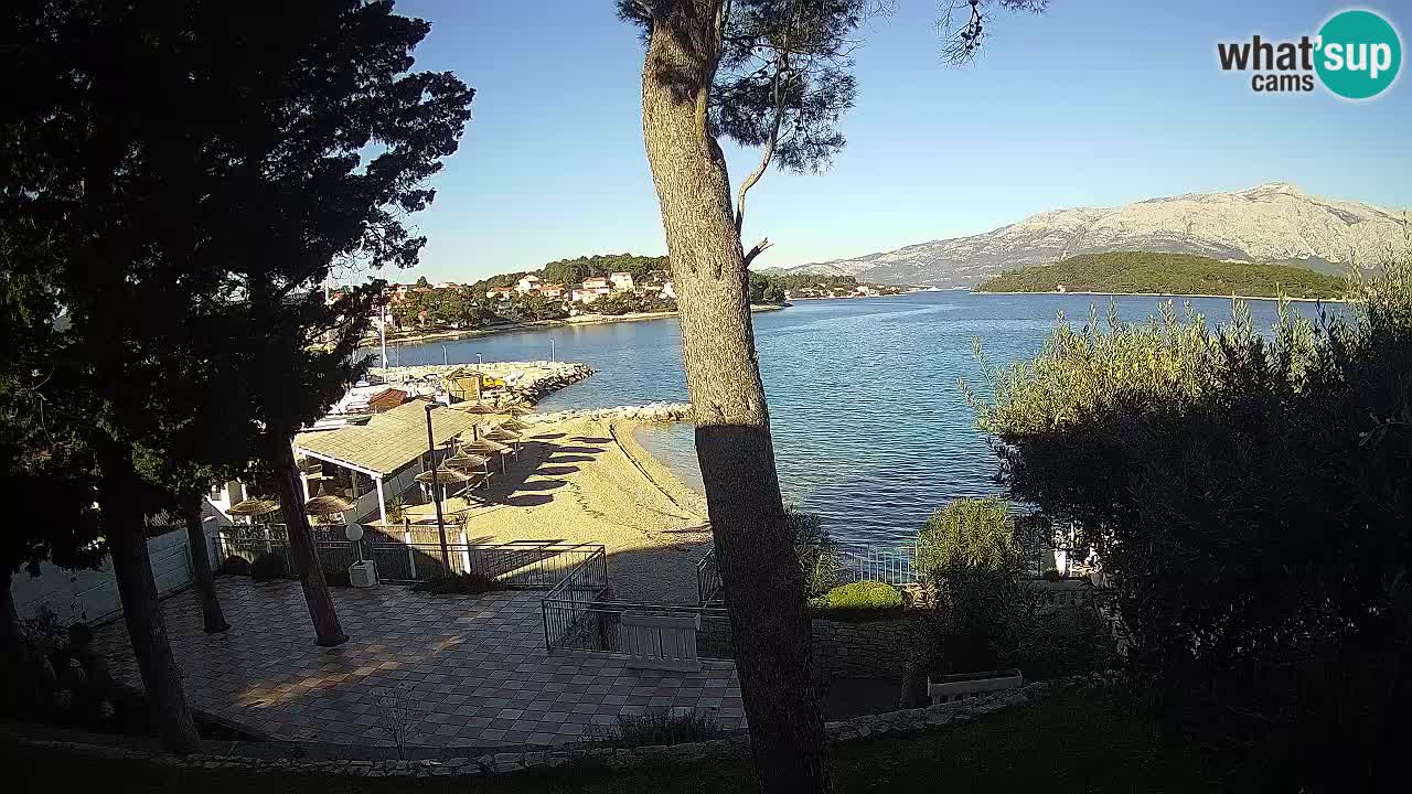 Webcam Lumbarda – Prvi Žal Strand – Korčula