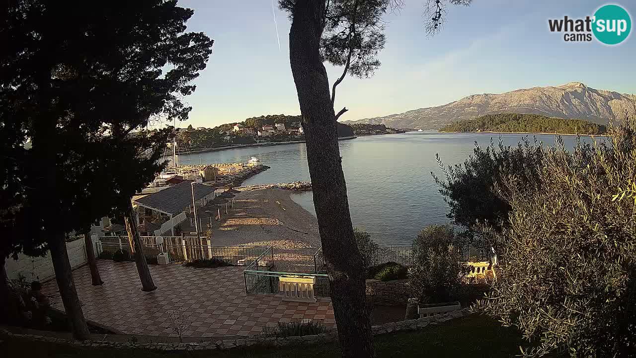 Webcam Lumbarda – Prvi Žal Strand – Korčula