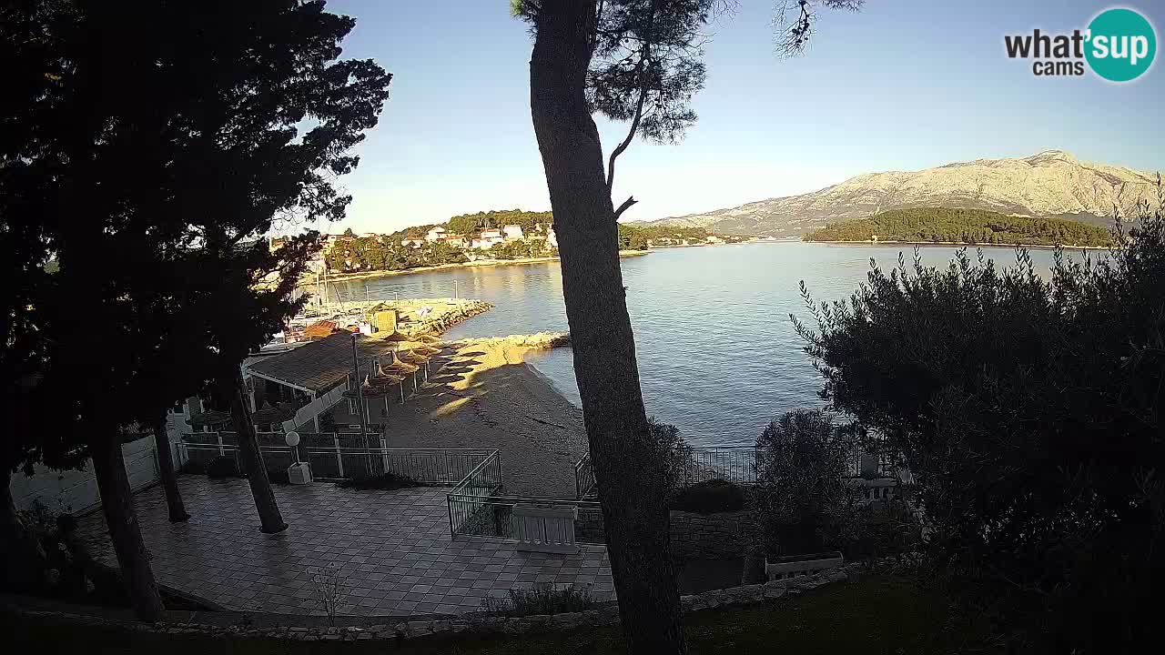 Webcam Lumbarda – Prvi Žal Strand – Korčula