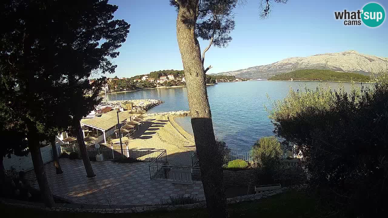 Webcam Lumbarda – Prvi Žal Strand – Korčula