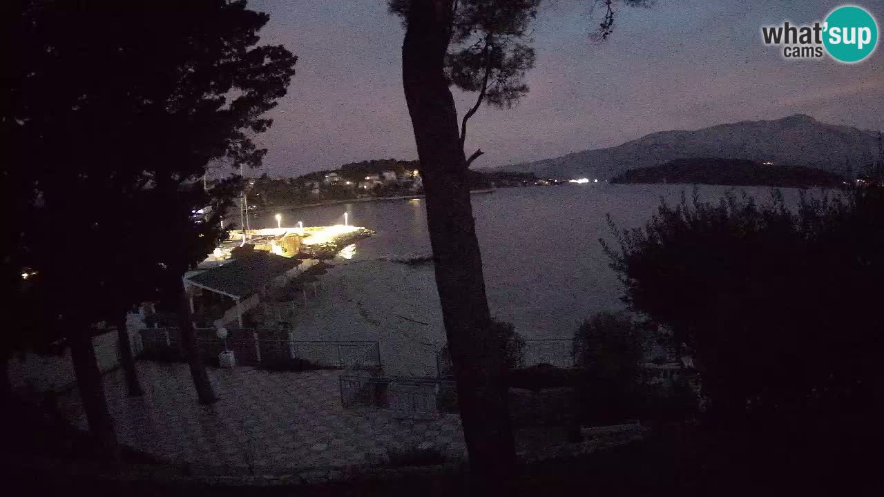 Webcam Lumbarda – Prvi Žal Strand – Korčula
