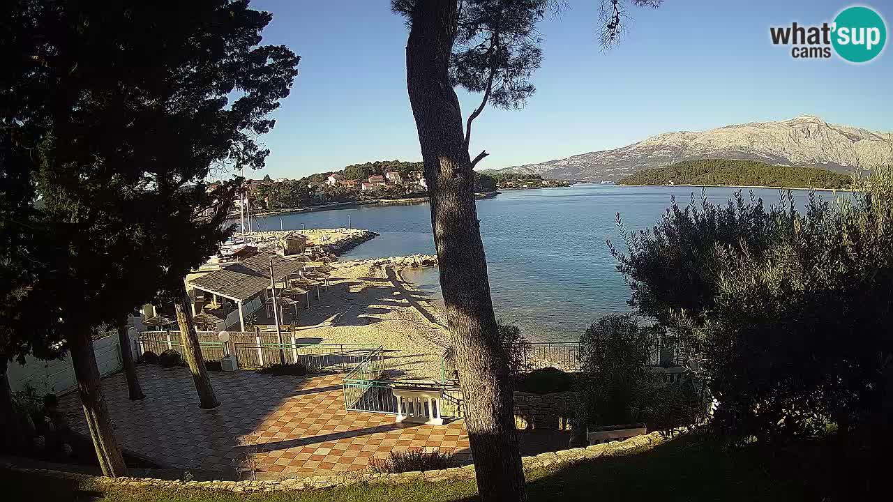 Webcam Lumbarda – Prvi Žal Strand – Korčula