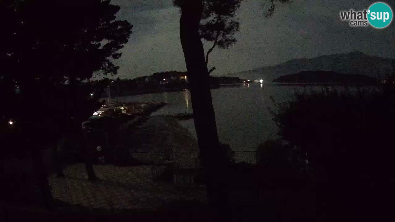 Webcam live Lumbarda – Plage Prvi Žal – Korčula