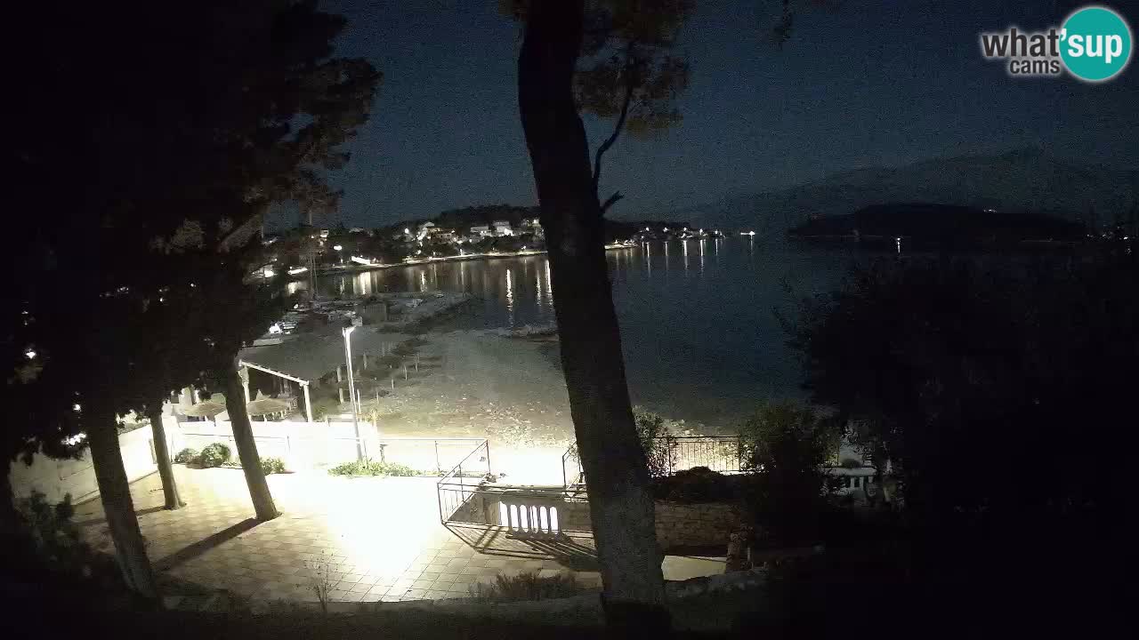 Webcam live Lumbarda – Plage Prvi Žal – Korčula