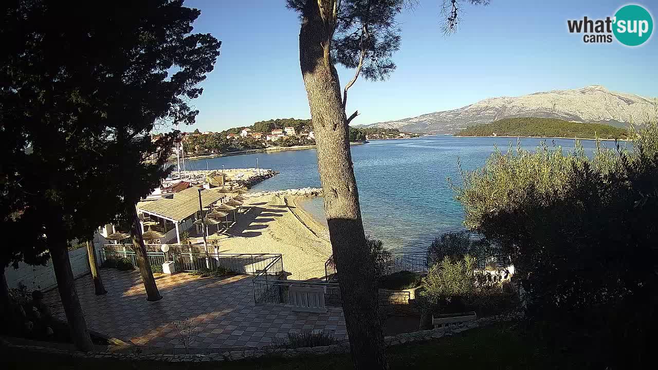 Webcam Lumbarda – Prvi Žal Strand – Korčula