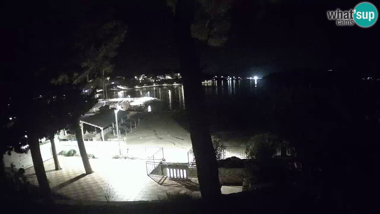 Webcam live Lumbarda – Plage Prvi Žal – Korčula