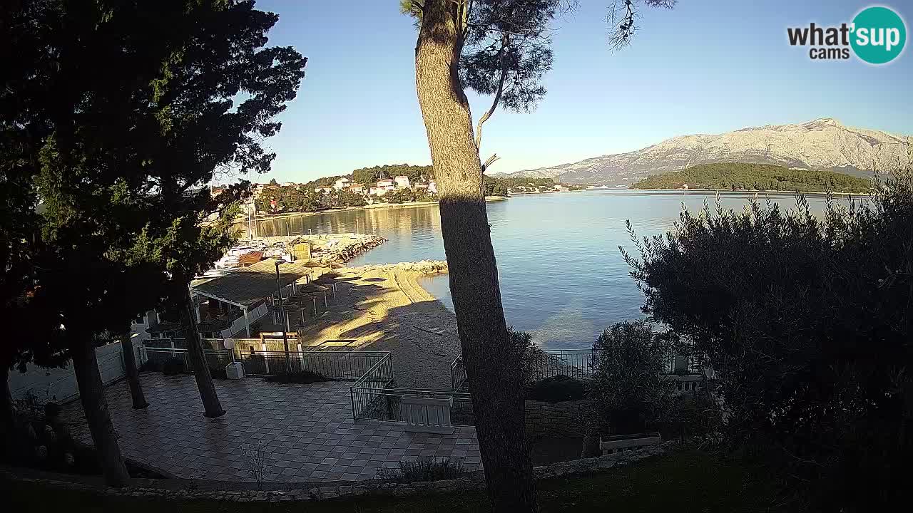 Webcam Lumbarda – Prvi Žal beach – Korčula