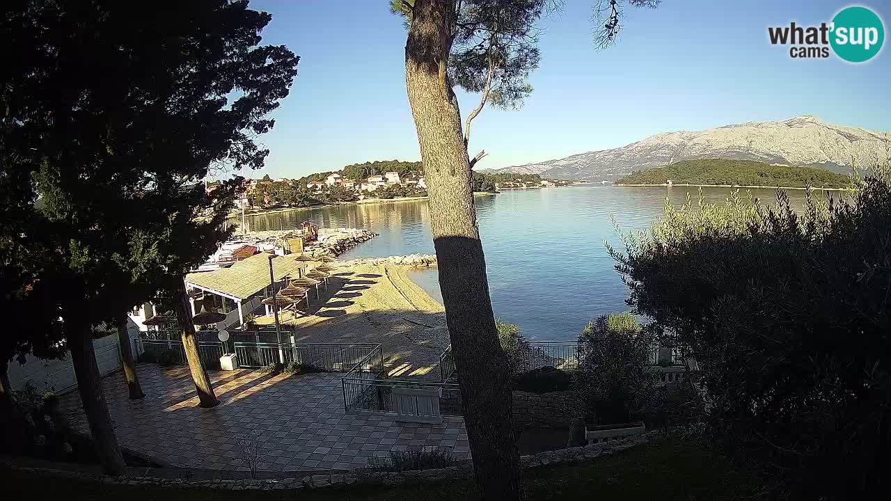 Webcam Lumbarda – Prvi Žal Strand – Korčula