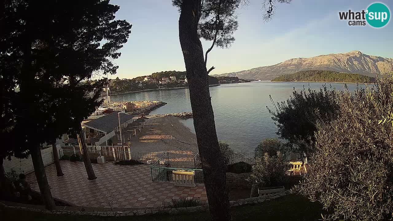 Webcam Lumbarda – Prvi Žal Strand – Korčula