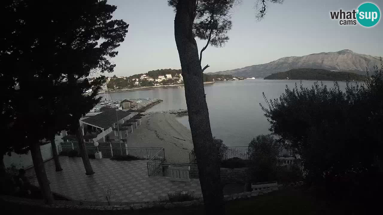 Webcam Lumbarda – Prvi Žal Strand – Korčula