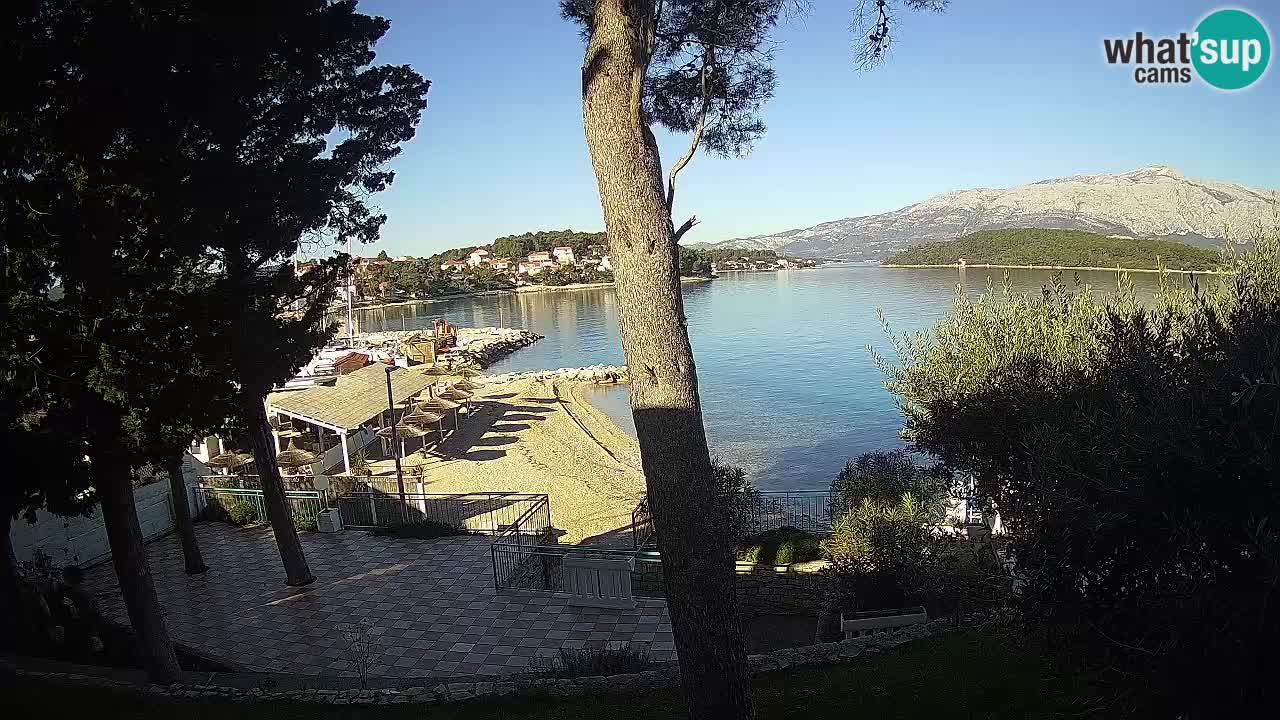 Webcam Lumbarda – Prvi Žal Strand – Korčula