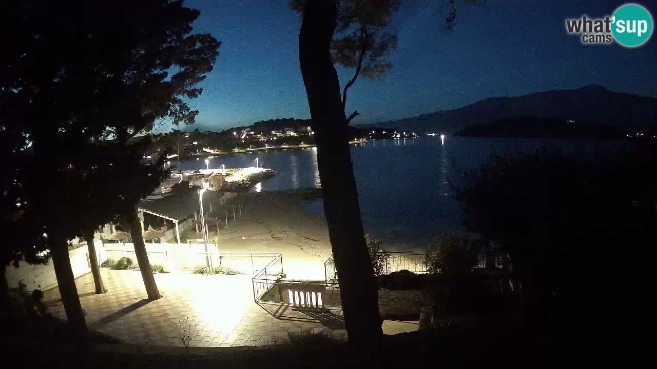 Webcam Lumbarda – Prvi Žal Strand – Korčula
