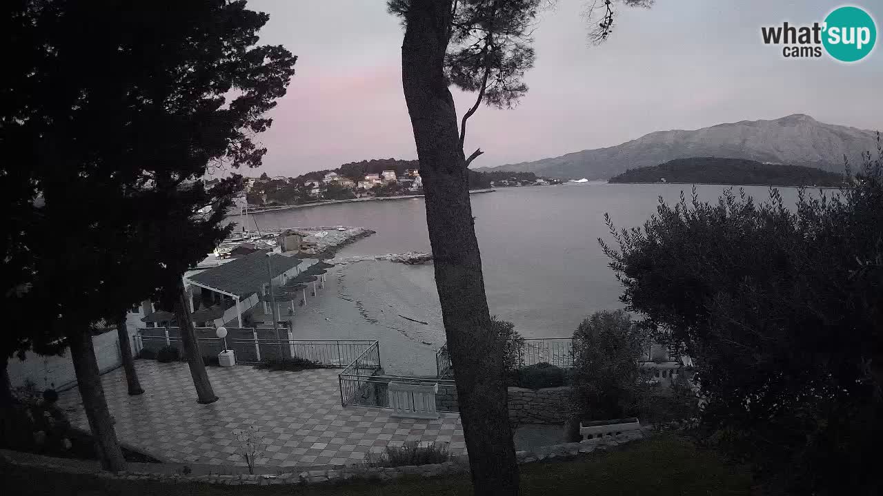 Webcam Lumbarda – Prvi Žal Strand – Korčula