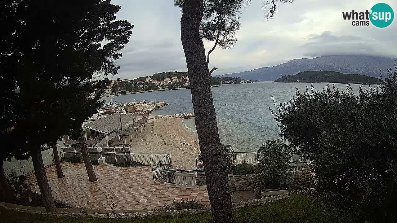 Webcam Lumbarda – Prvi Žal Strand – Korčula