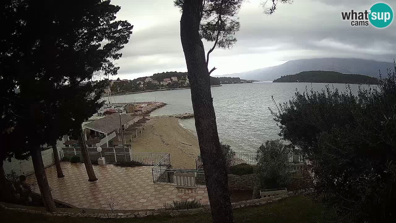 Webcam Lumbarda – Prvi Žal beach – Korčula