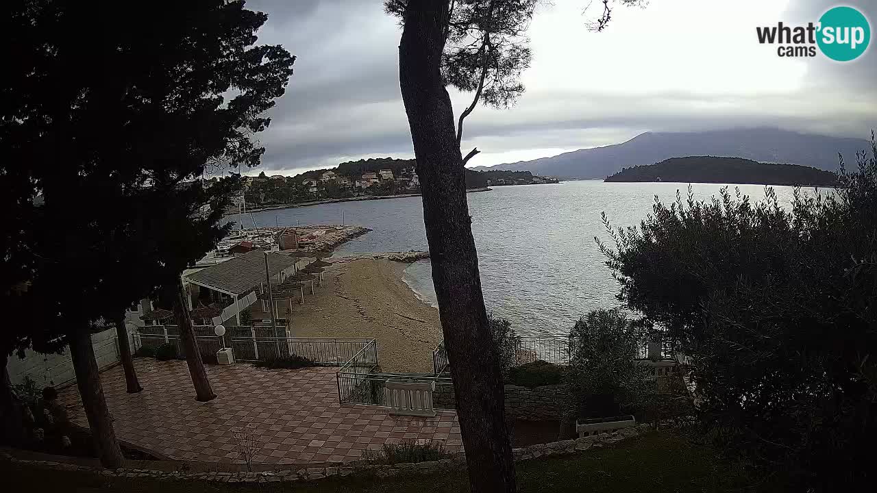 Webcam live Lumbarda – Plage Prvi Žal – Korčula