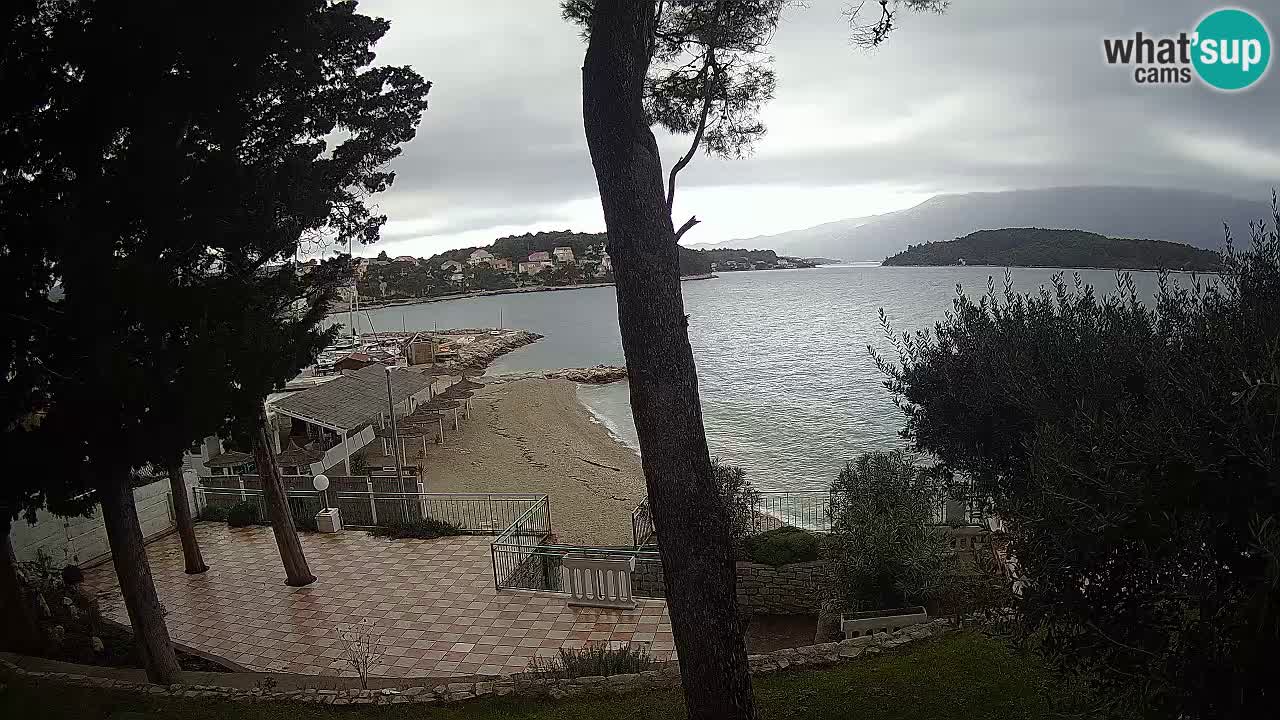 Spletna kamera Lumbarda – Plaža Prvi Žal – Korčula