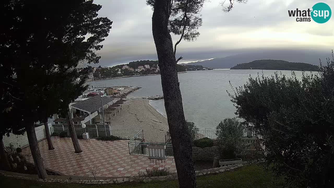 Livecam Lumbarda – Spiaggia Prvi Žal – Korčula