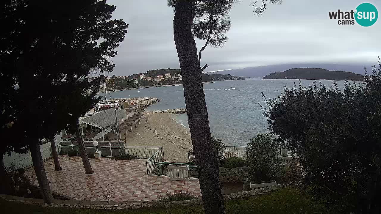 Spletna kamera Lumbarda – Plaža Prvi Žal – Korčula