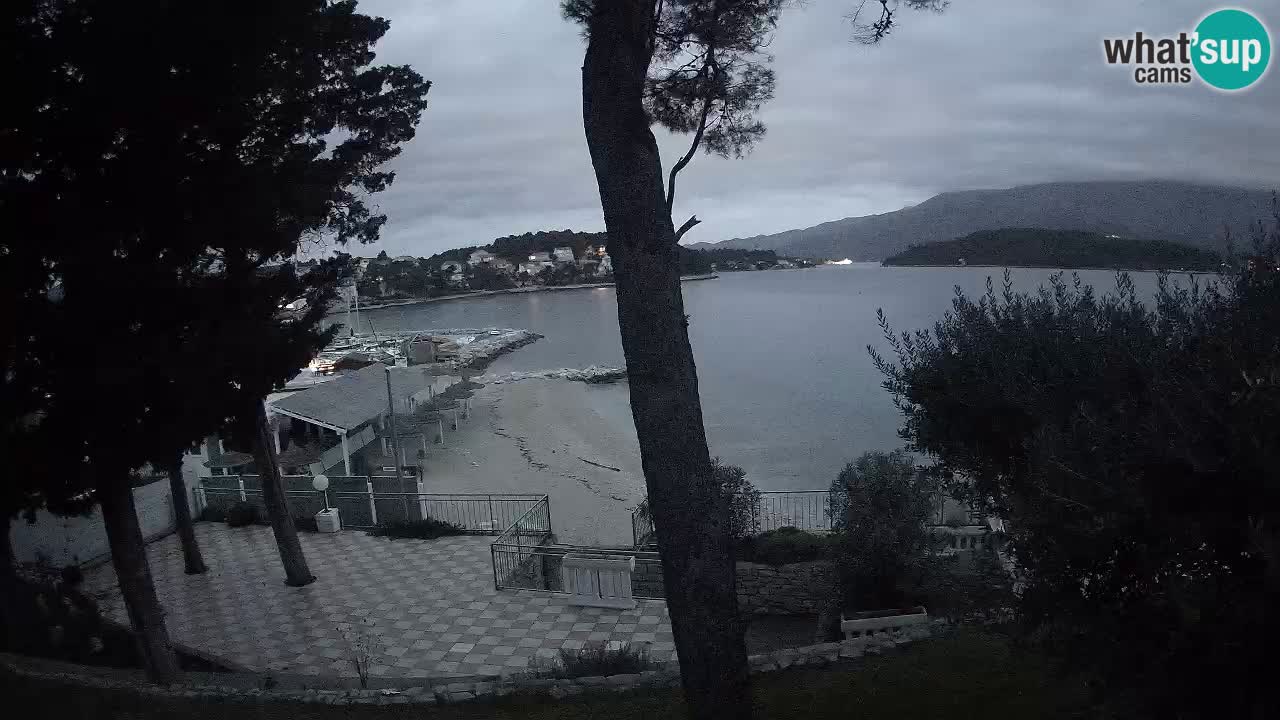 Livecam Lumbarda – Spiaggia Prvi Žal – Korčula