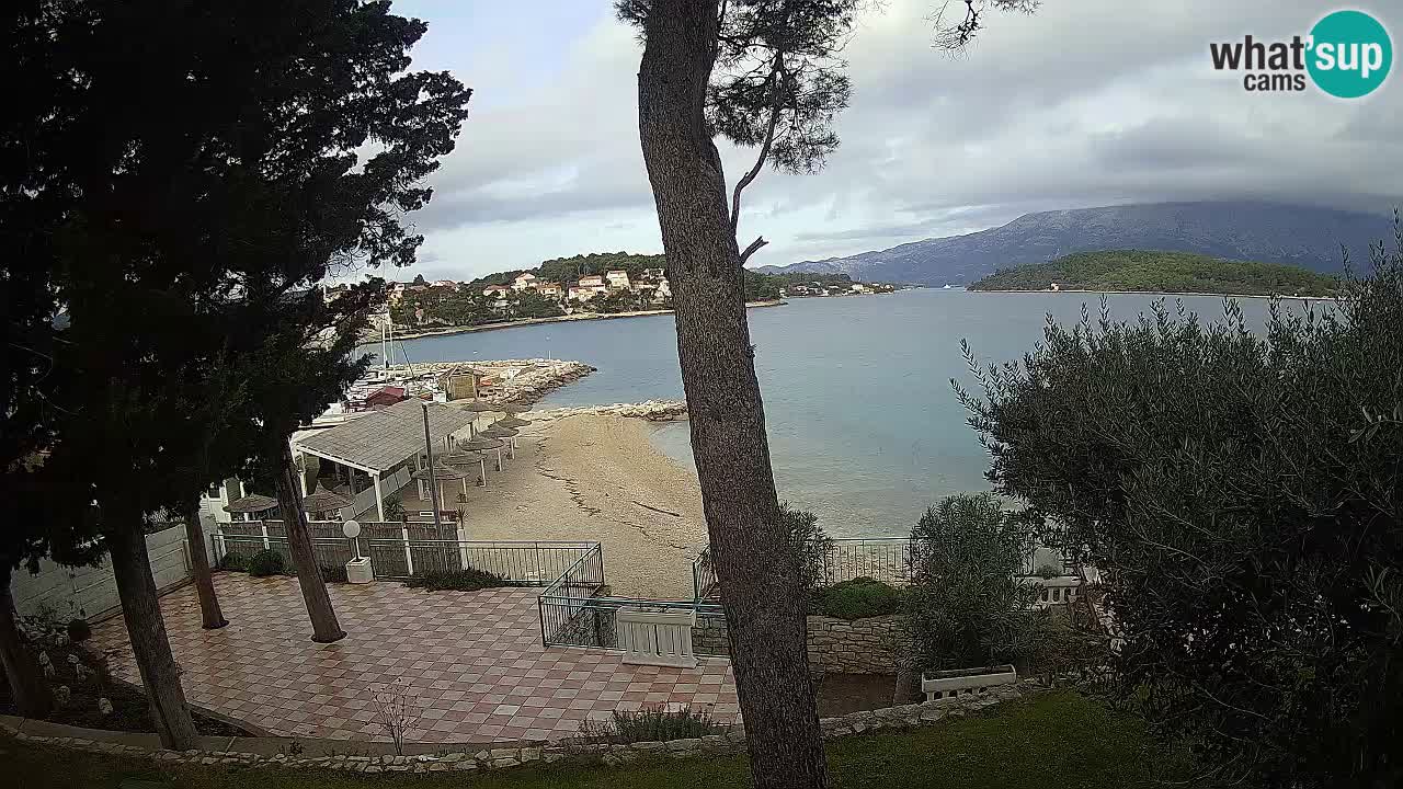 Web kamera Lumbarda – Plaža Prvi Žal – Korčula