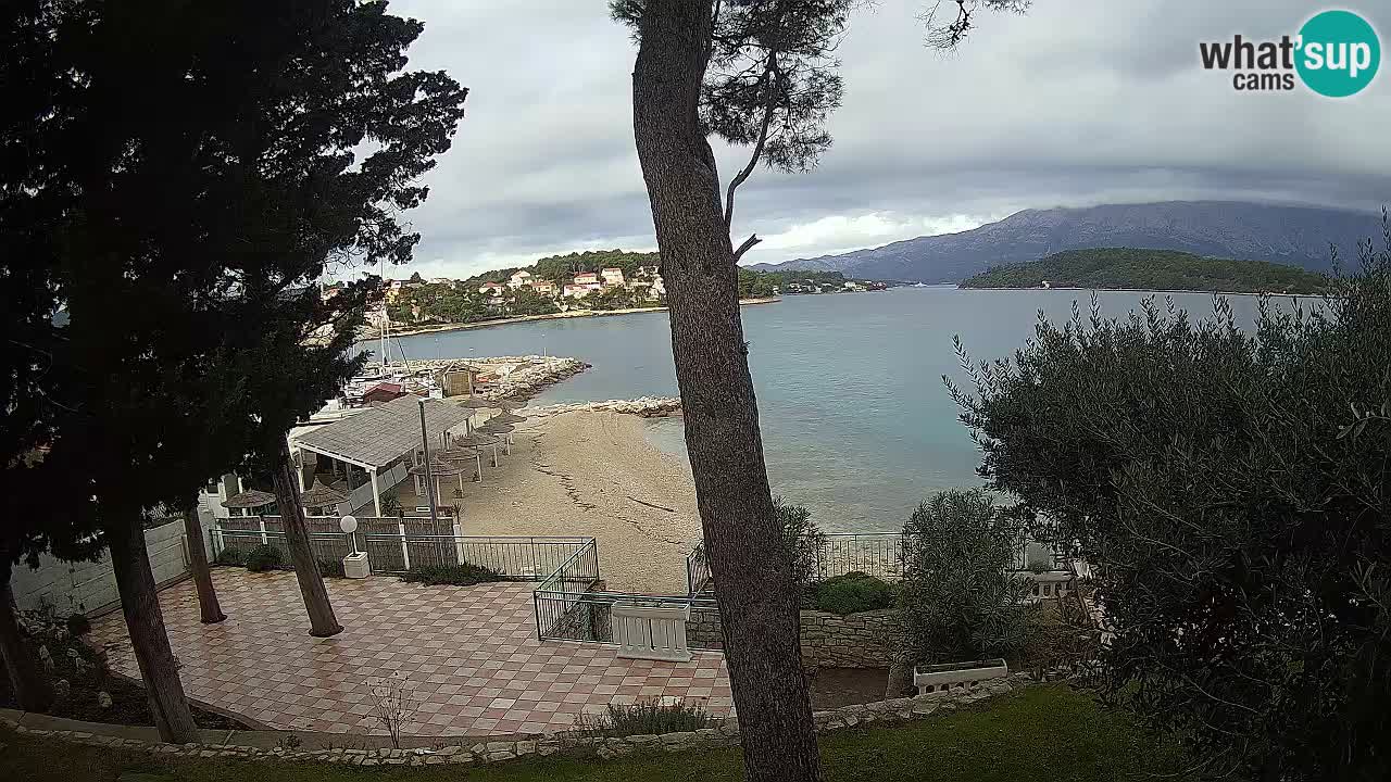 Webcam Lumbarda – Prvi Žal beach – Korčula