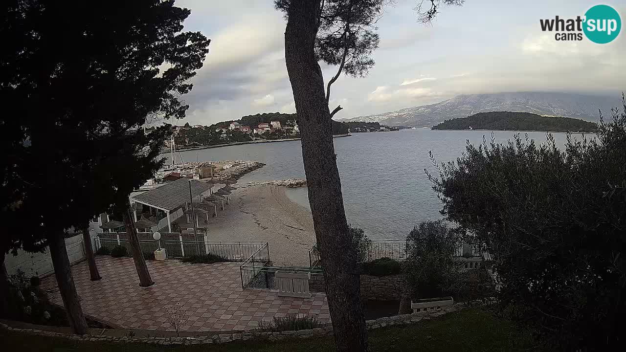 Webcam Lumbarda – Prvi Žal Strand – Korčula