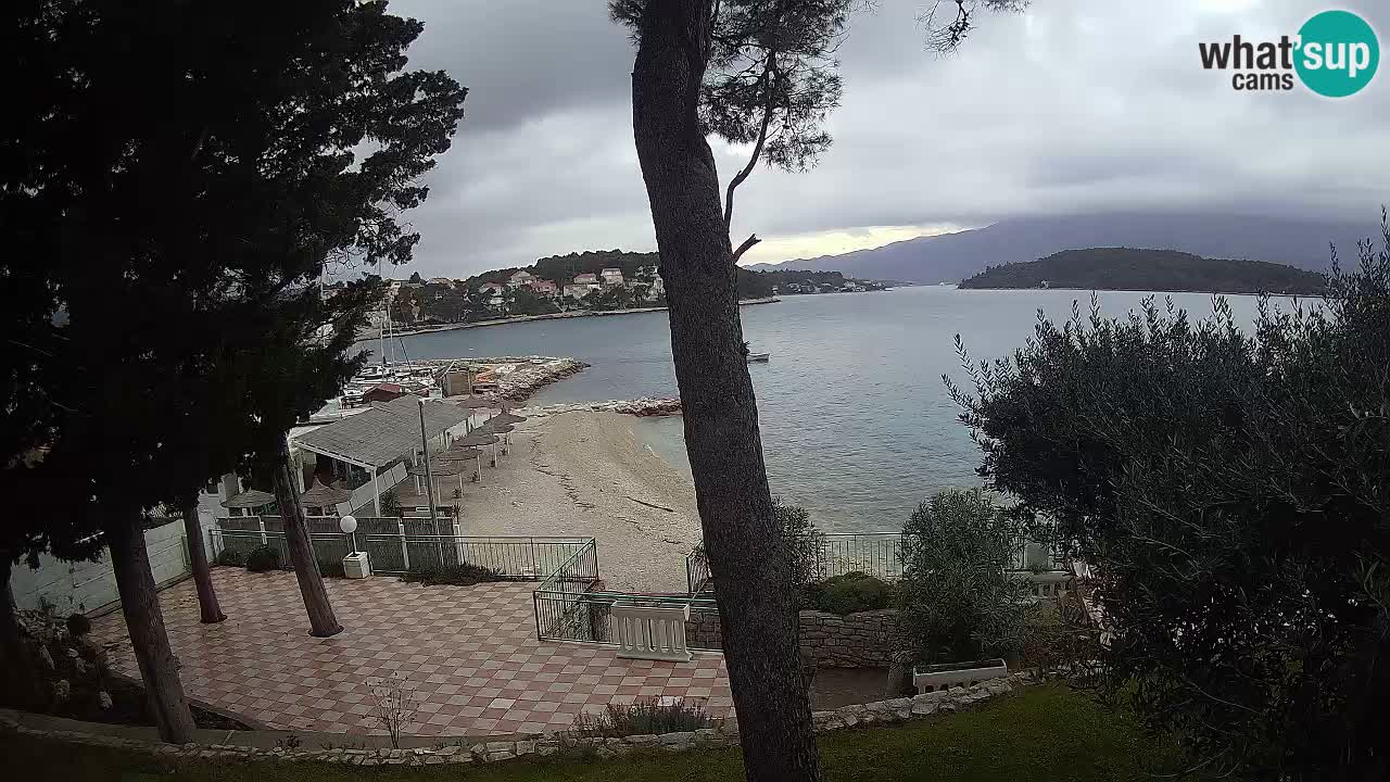 Camera en vivo Lumbarda – Playa Prvi Žal – Korčula