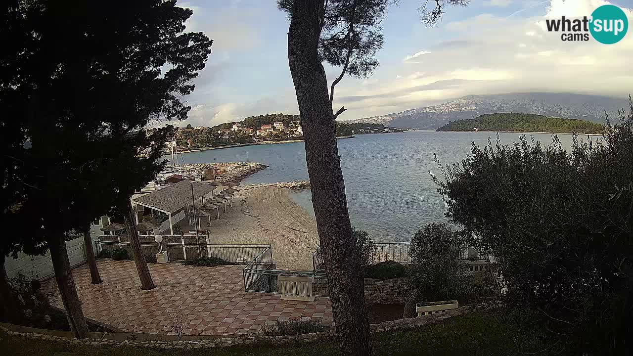 Webcam Lumbarda – Prvi Žal Strand – Korčula