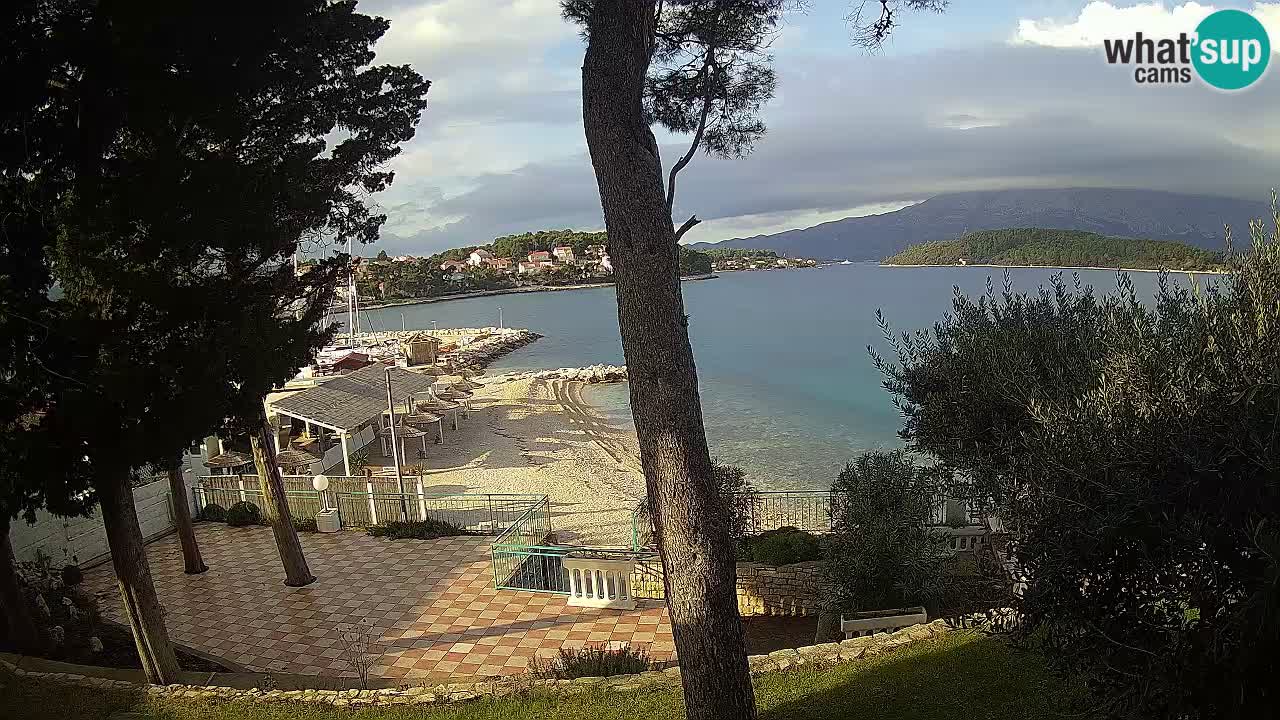 Livecam Lumbarda – Spiaggia Prvi Žal – Korčula