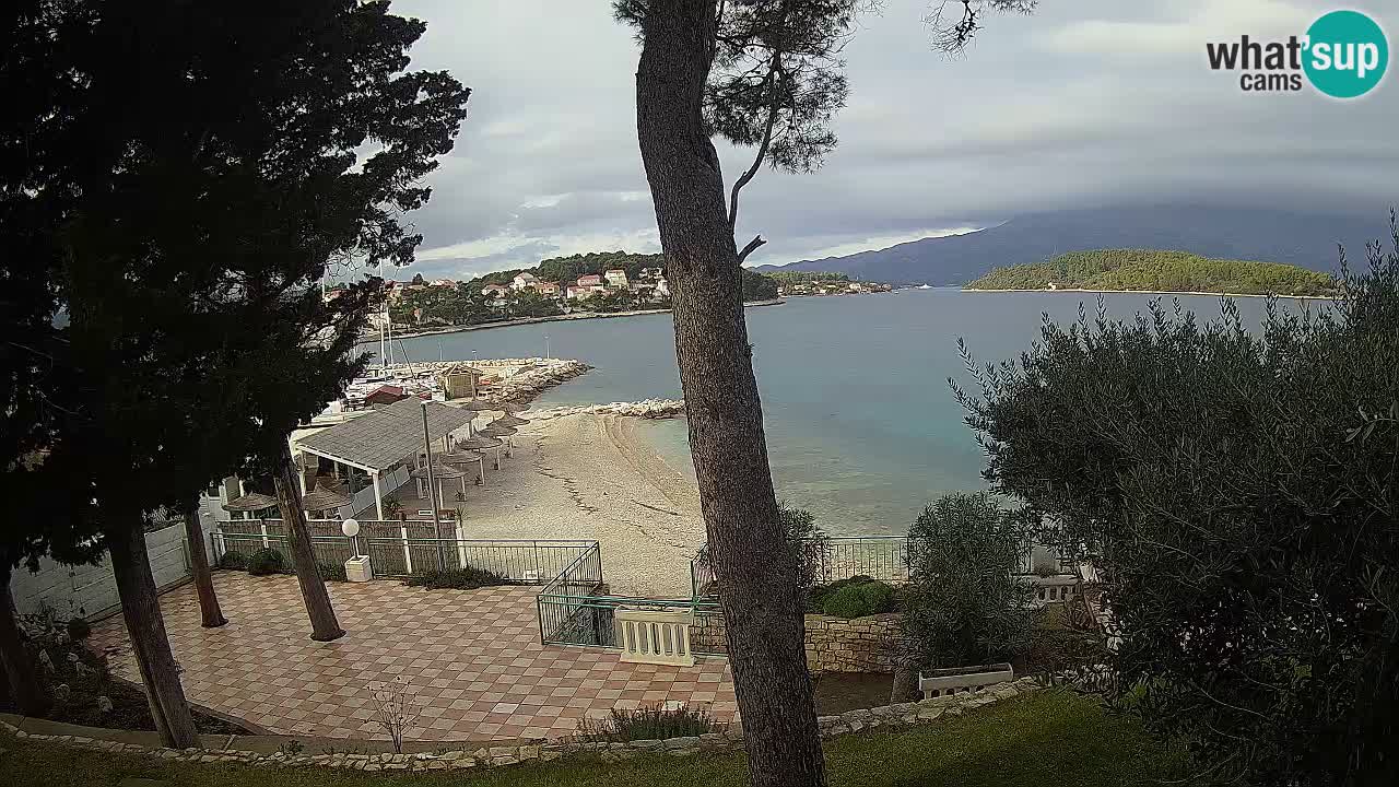 Webcam live Lumbarda – Plage Prvi Žal – Korčula