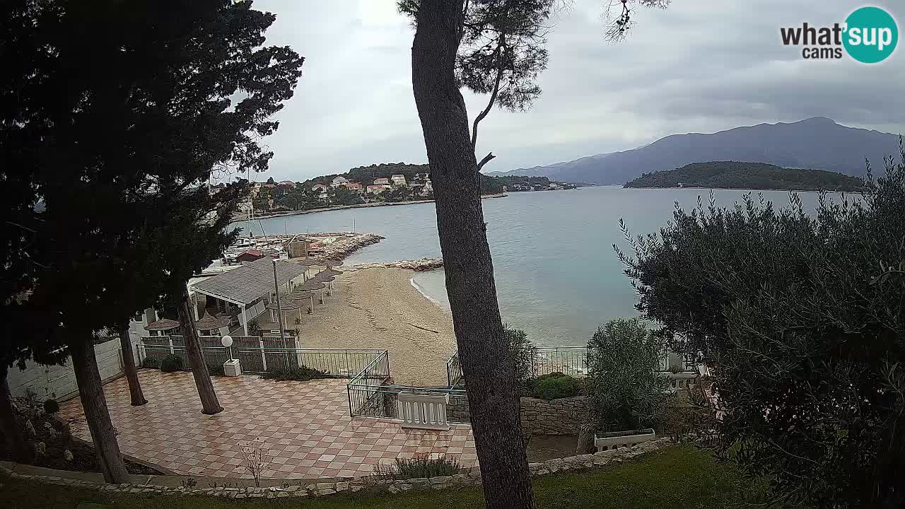 Webcam Lumbarda – Prvi Žal beach – Korčula