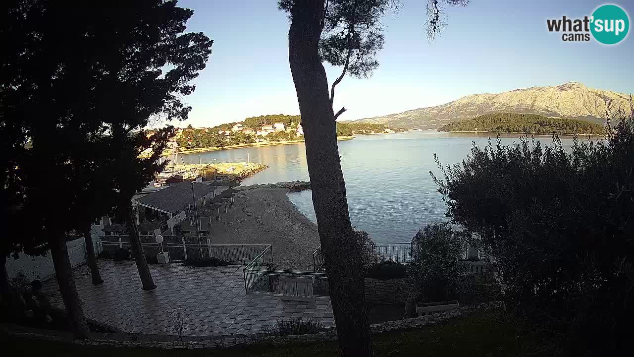 Webcam Lumbarda – Prvi Žal Strand – Korčula