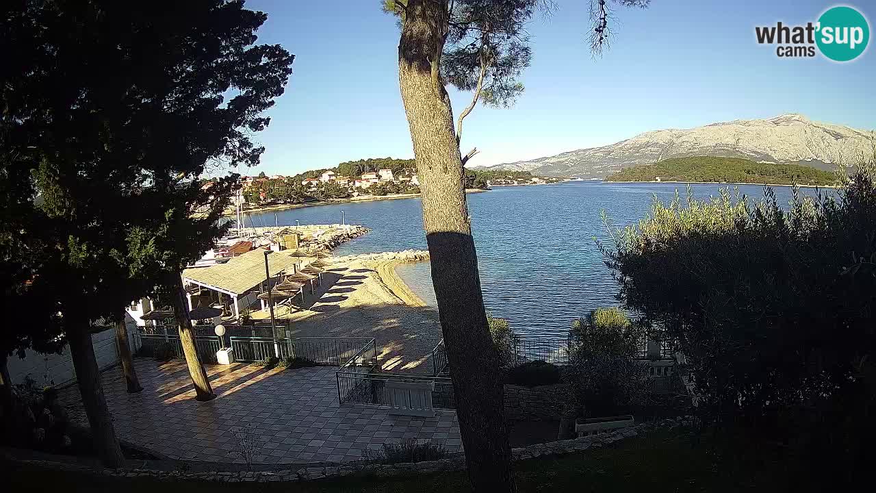 Webcam Lumbarda – Prvi Žal Strand – Korčula