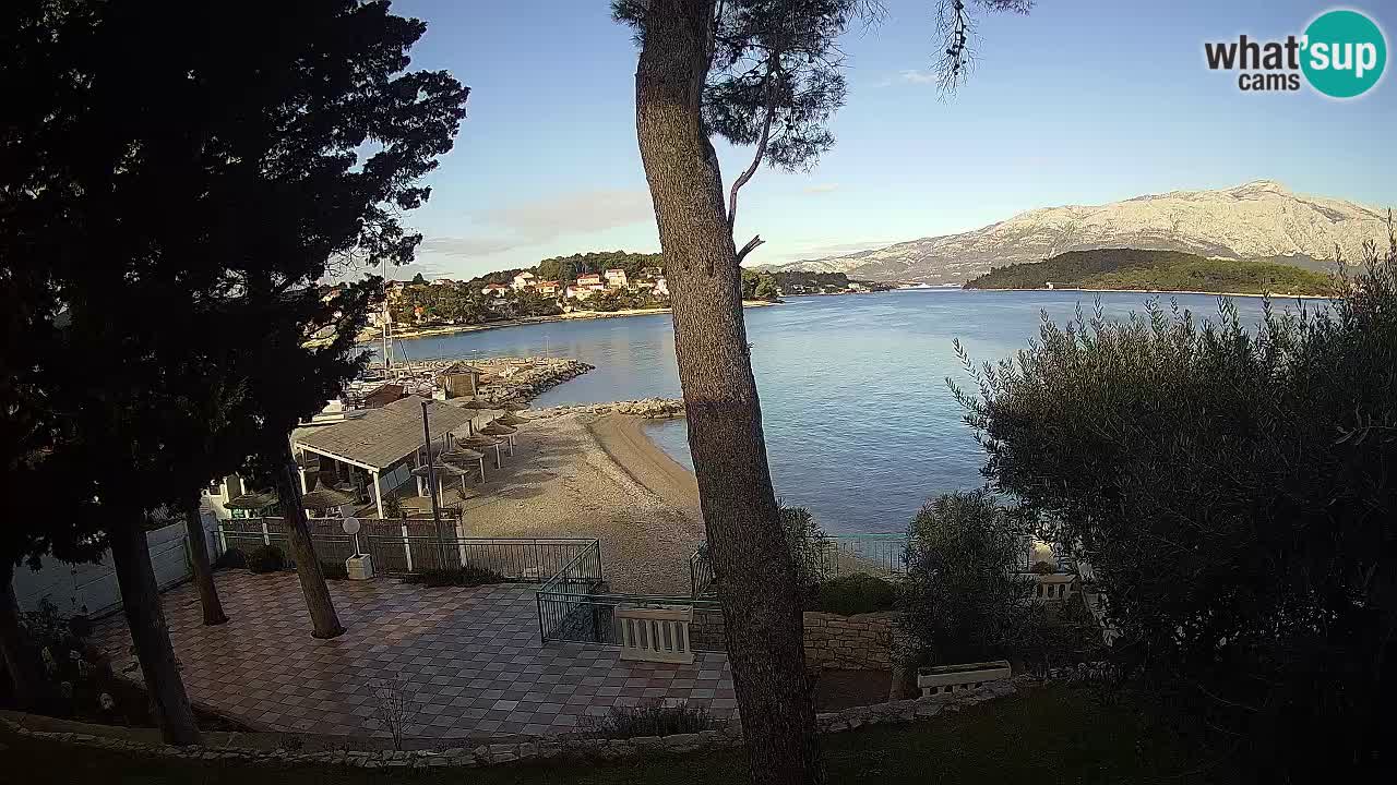 Webcam Lumbarda – Prvi Žal Strand – Korčula