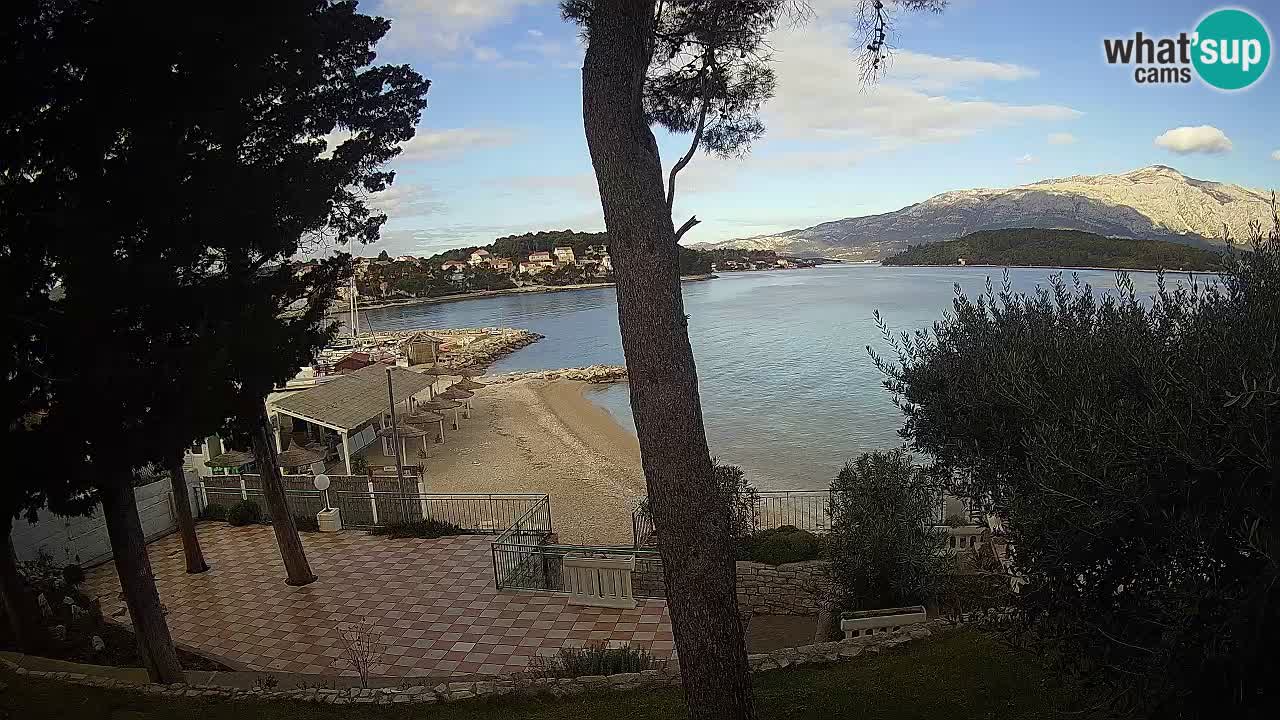 Webcam Lumbarda – Prvi Žal Strand – Korčula
