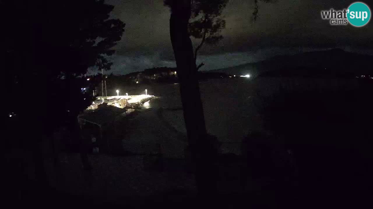 Camera en vivo Lumbarda – Playa Prvi Žal – Korčula