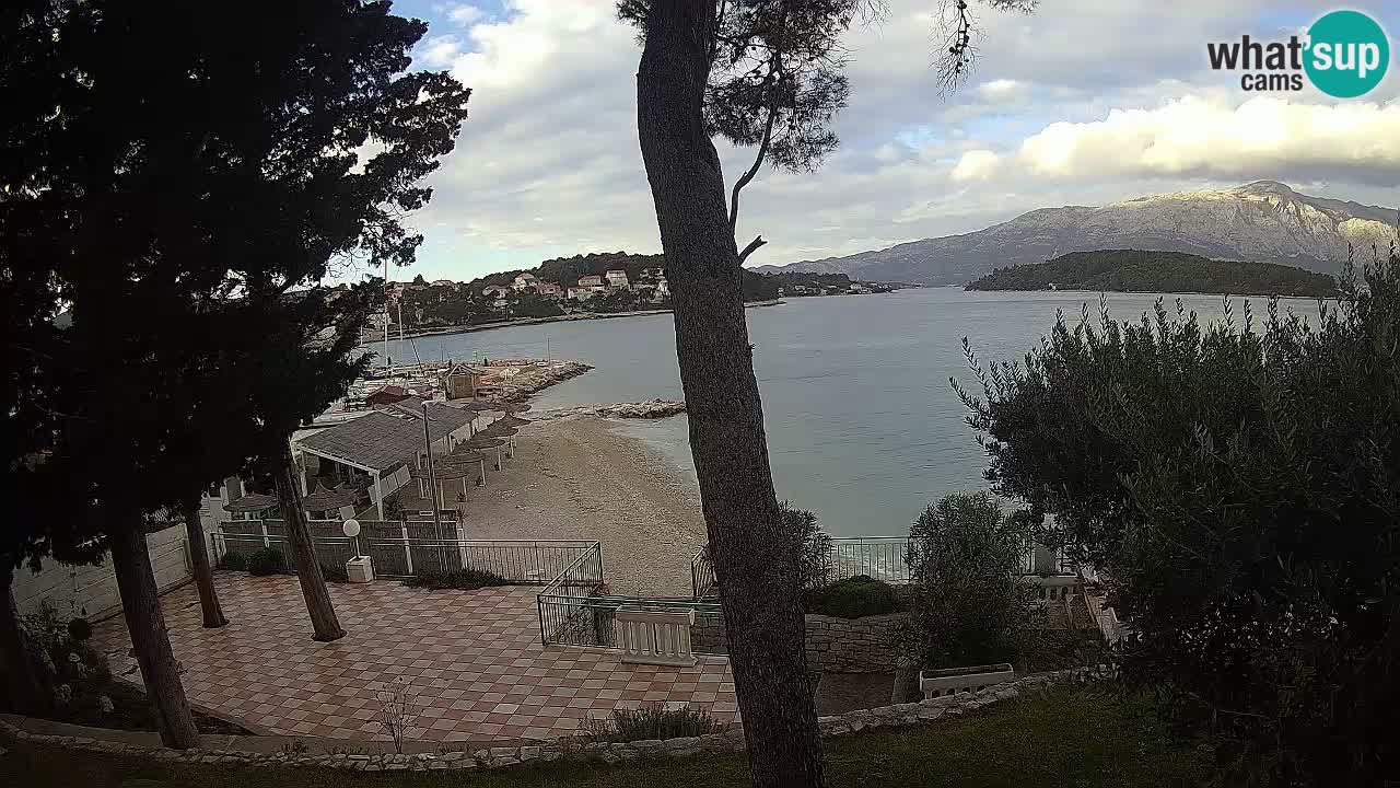 Camera en vivo Lumbarda – Playa Prvi Žal – Korčula