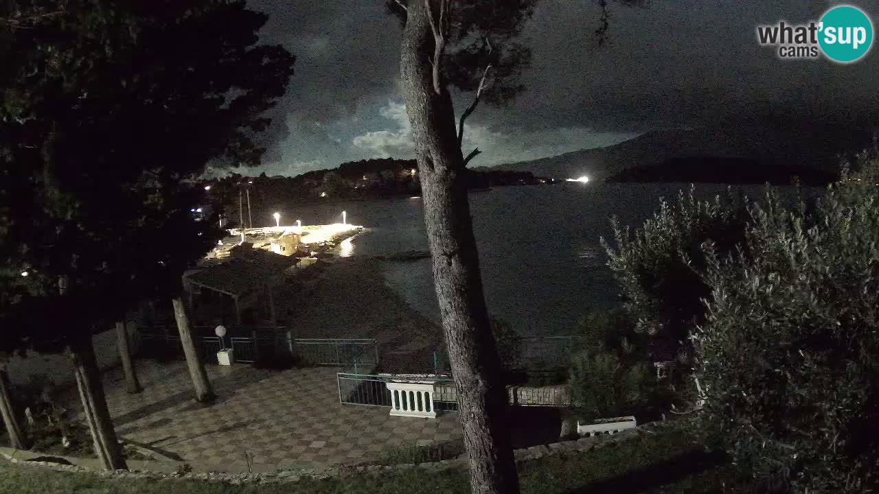 Web kamera Lumbarda – Plaža Prvi Žal – Korčula