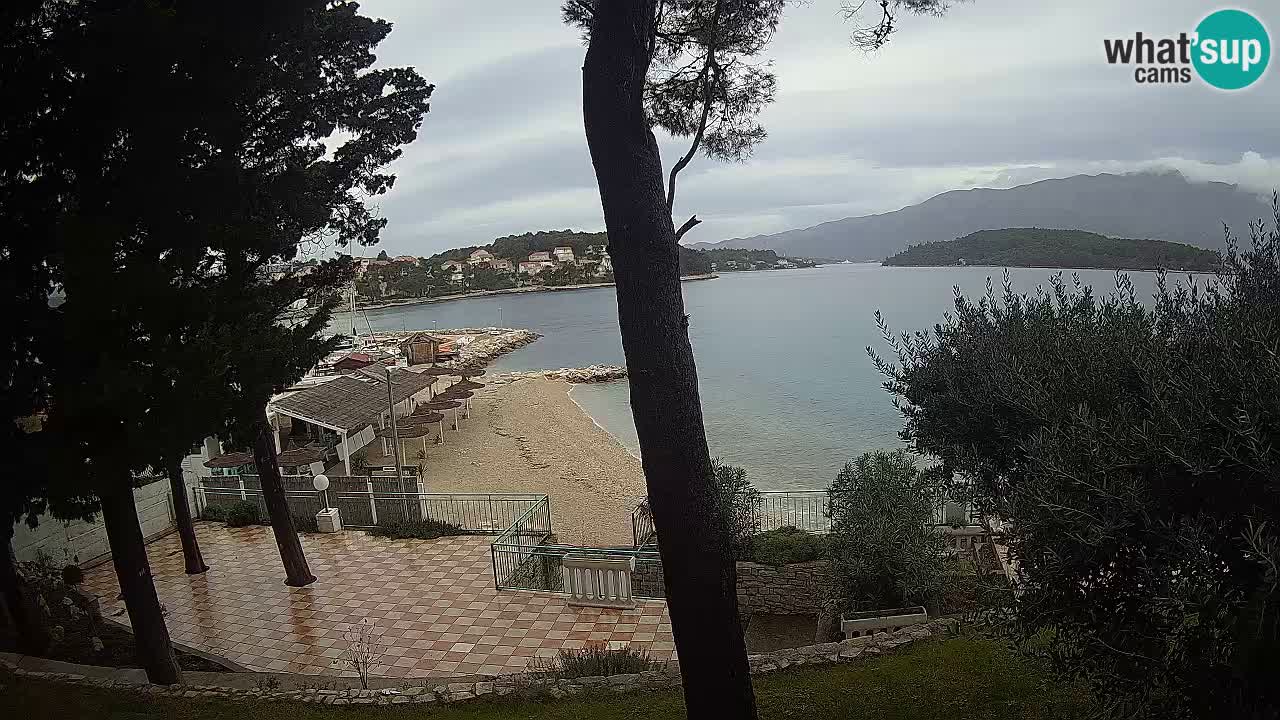 Livecam Lumbarda – Spiaggia Prvi Žal – Korčula