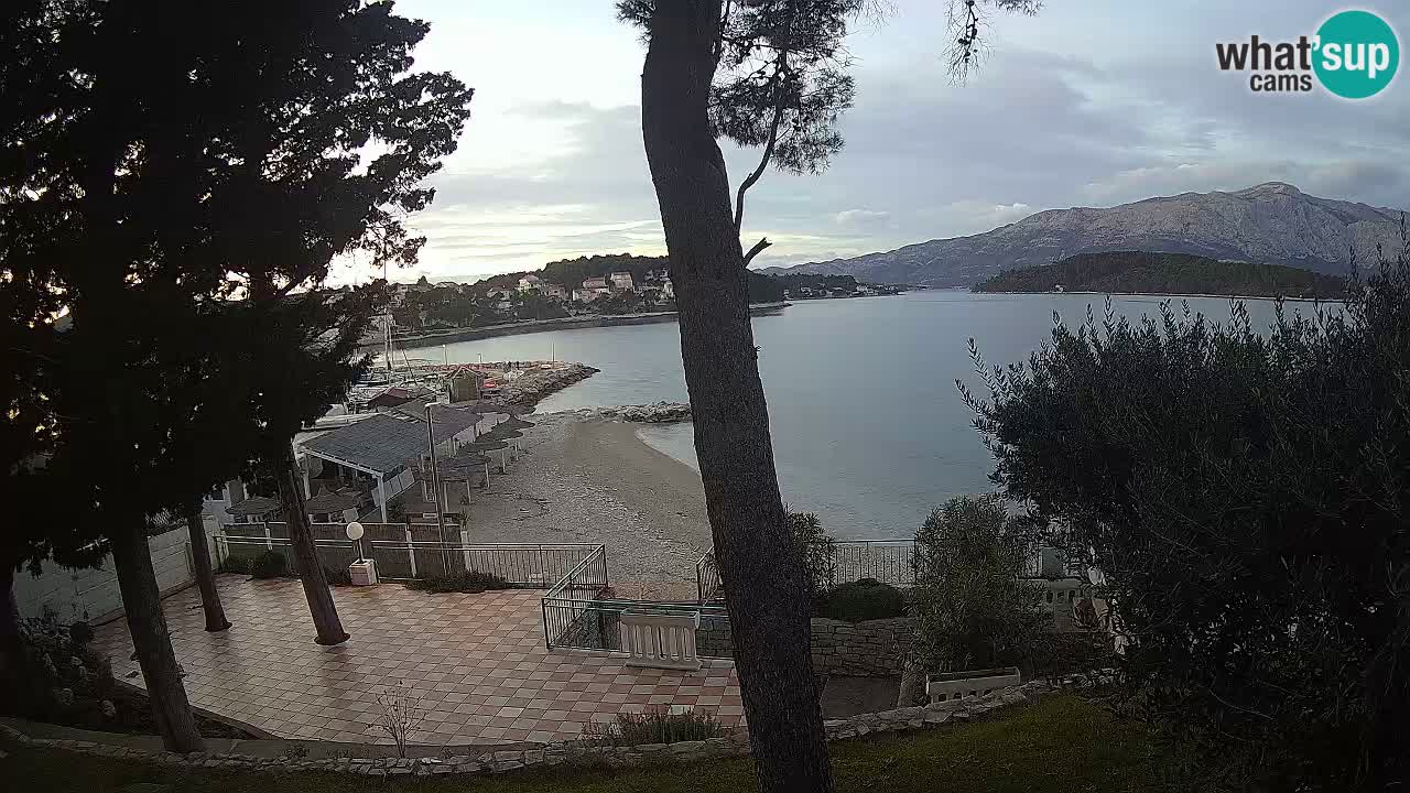 Webcam Lumbarda – Prvi Žal Strand – Korčula