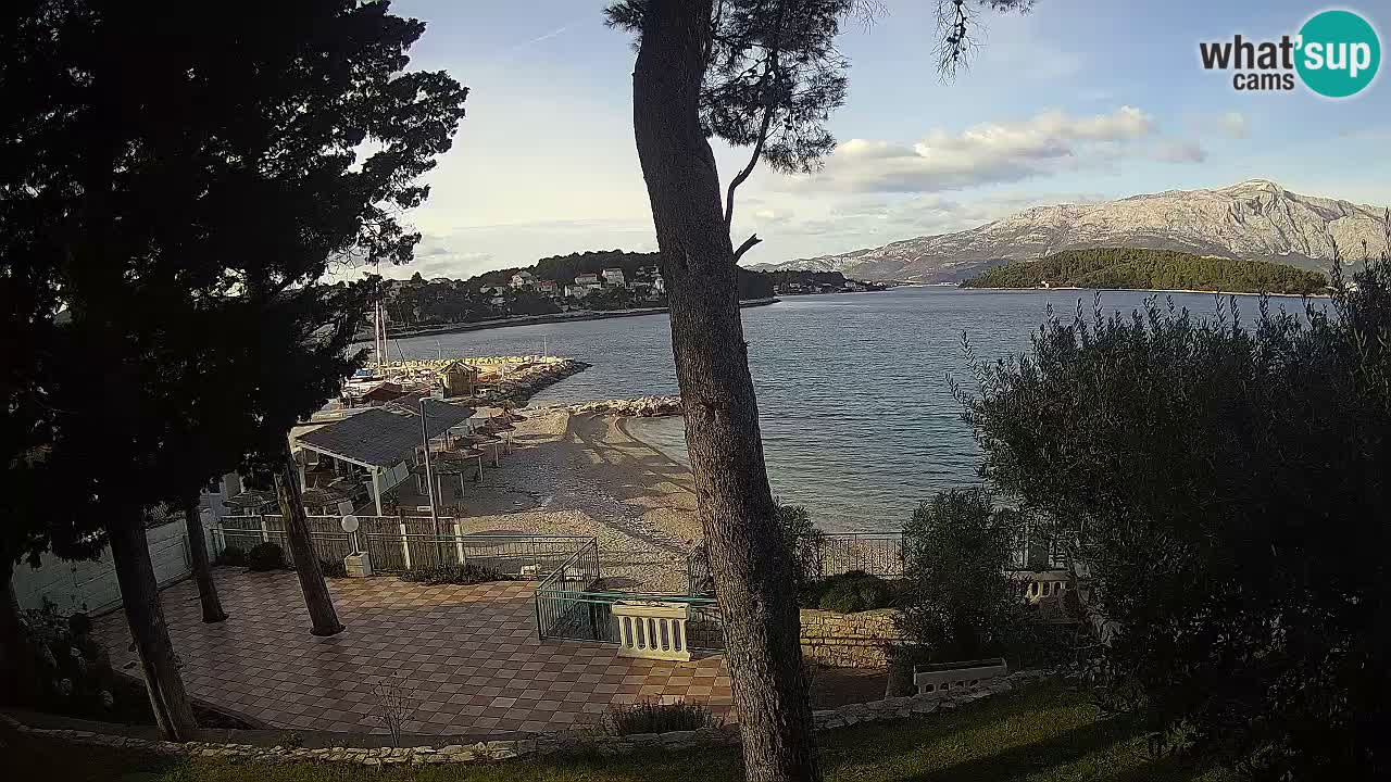 Webcam Lumbarda – Prvi Žal beach – Korčula
