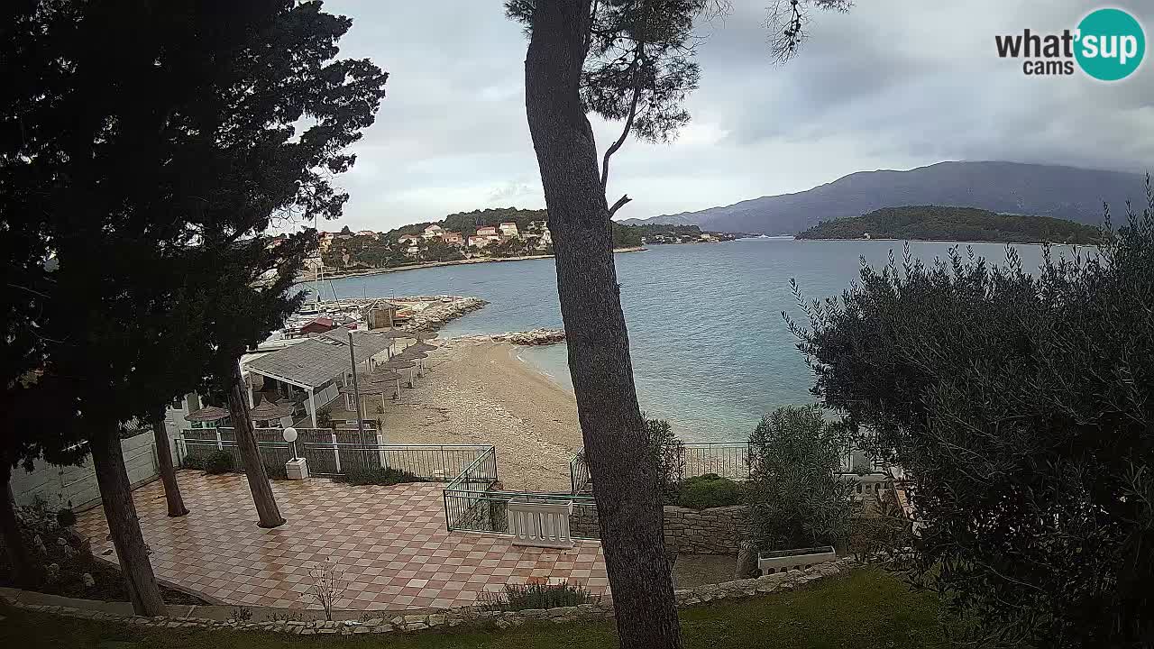 Camera en vivo Lumbarda – Playa Prvi Žal – Korčula
