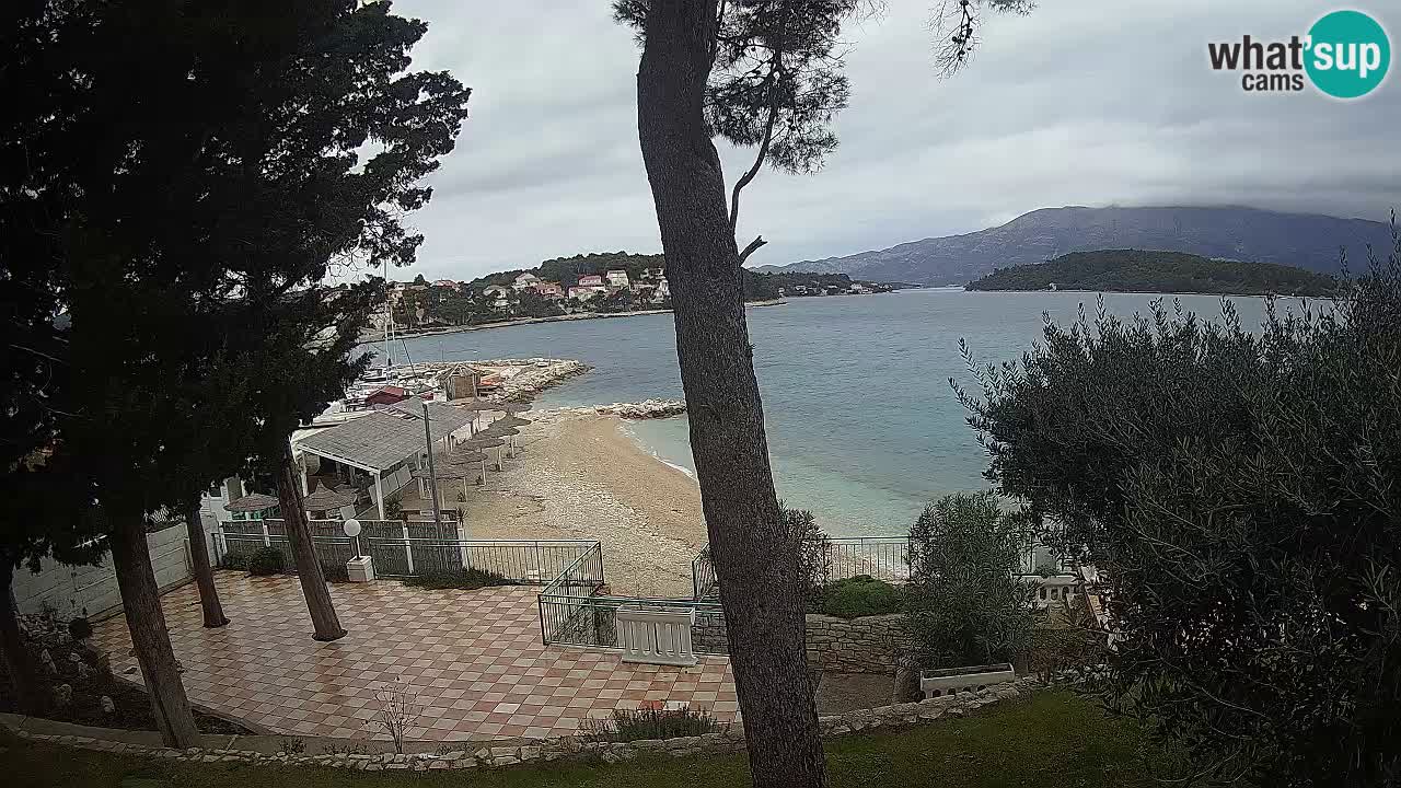 Webcam Lumbarda – Prvi Žal Strand – Korčula