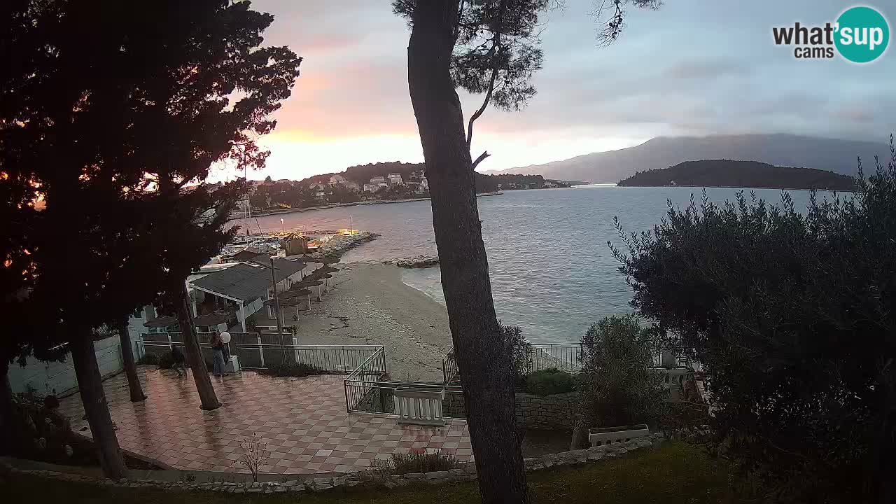 Web kamera Lumbarda – Plaža Prvi Žal – Korčula