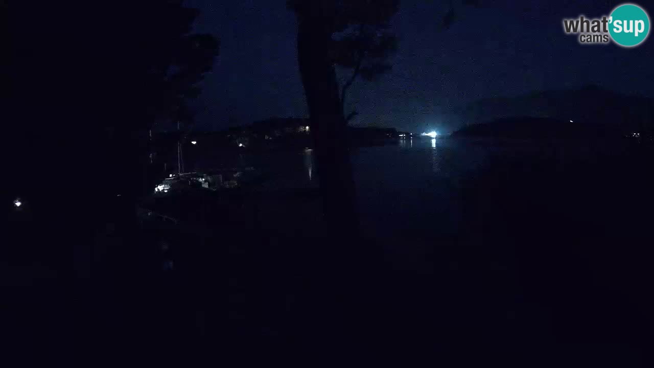 Webcam live Lumbarda – Plage Prvi Žal – Korčula