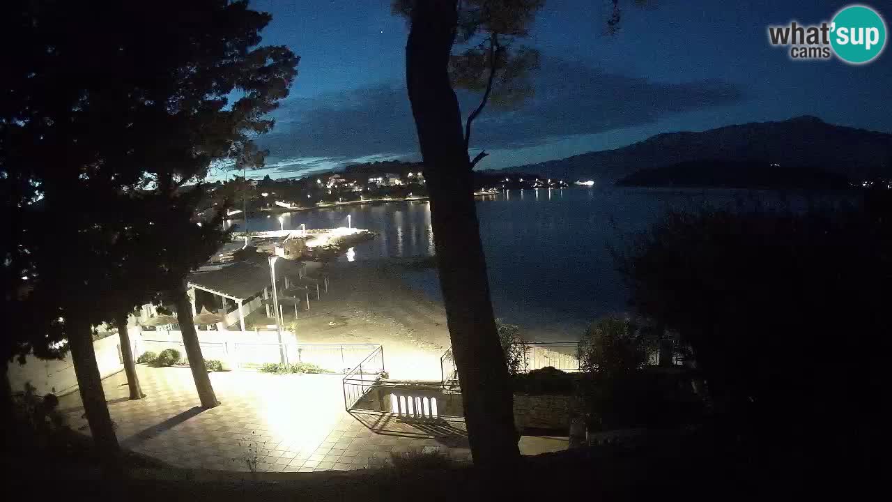 Webcam Lumbarda – Prvi Žal beach – Korčula