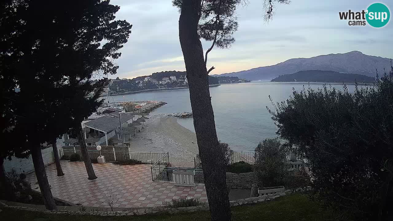 Webcam Lumbarda – Prvi Žal Strand – Korčula