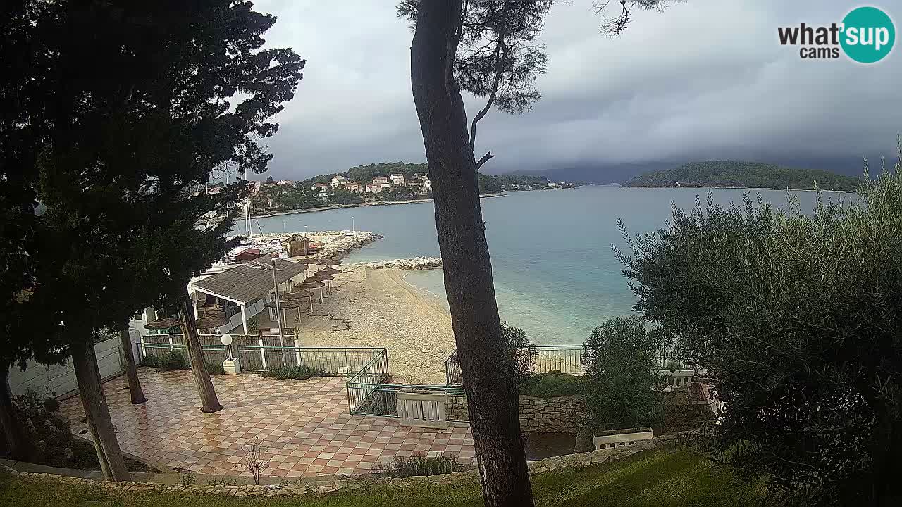 Webcam live Lumbarda – Plage Prvi Žal – Korčula